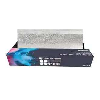 Procare Embossed Silver Ultra Wide Foil Pop Up Sheets 270mm x 300mm 250 Sheets